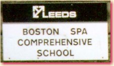 Boston Spa - sign